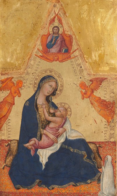 Madonna and Child (obverse), c.1415 by Vittore Carpaccio